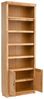 Home affaire Bücherregal Soeren, aus massiver Kiefer, Höhe 220 cm, mit 2 Holztüren, viel Stauraum Bild 3