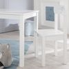 roba Kindersitzgruppe 'Litlle Stars' - 2 Kinderstühle & 1 Tisch - mit Sternen - Holz - Weiß Bild 4