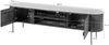 TV-Board Mango 180x36x51 braun lackiert / Marmor weiß BARCELONA #211 Bild 5