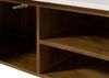 TV-Board Mango 180x36x51 braun lackiert / Marmor weiß BARCELONA #211 Bild 2