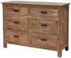 Kommode Rami 120x90x45 aus indischem Sheesham-Massivholz Bild 3