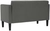 vidaXL Zweisitzer-Sofa Dunkelgrau 111 cm Stoff 4100561 Bild 5