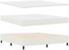 vidaXL Boxspringbett Creme und Weiß 180 x 200 cm Cordstoff 3337479 Bild 5