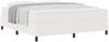 vidaXL Boxspringbett Creme und Weiß 180 x 200 cm Cordstoff 3337479 Bild 3