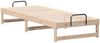 vidaXL Bettrahmen Braun 80 x 200 cm Massives Kiefernholz 873148 Bild 4