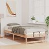 vidaXL Bettrahmen Braun 80 x 200 cm Massives Kiefernholz 873148 Bild 3