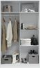 Jugendzimmer-Set >ELLIOT< in Artik-Weiß/Velho-Weiß - 199x65x96 (BxHxT) Bild 5