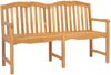 vidaXL Handgefertigte Rosenbank 150 x 60,5 x 95 cm Massivholz Teak 42030021 Bild 2