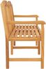 vidaXL Handgefertigte Rosenbank 150 x 60,5 x 95 cm Massivholz Teak 42030021 Bild 4