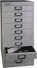 Bisley MultiDrawer™, 29er Serie, DIN A4, 10 Schubladen, Farbe silber Bild 4