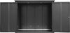 GFP Primeyard Geräteschrank Metall 84x84x131 cm Mülltonnenbox anthrazit inkl. Fußboden Bild 5