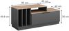 Lowboard Betti Anthrazit/Sonoma 120 x 49.9 cm mit 1 Tür Vicco Bild 3