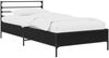 vidaXL Bettrahmen Schwarze Eiche 80 x 200 cm Holzwerkstoff 8009117 Bild 1