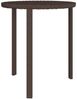 vidaXL Beistelltische 3 Stk. Braun Poly Rattan 319387 Bild 5
