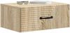 vidaXL Wandmontierter Nachttisch Sonoma-Eiche 49 x 34,5 x 20 cm 898619 Bild 2