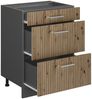Küchenunterschrank R-Line Artisan-Eiche 60 cm AP Marmor Vicco Bild 4