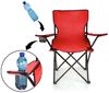 BigDean Campingstuhl 2x Faltstuhl Campingstuhl Anglerstuhl Getränkehalter Klappstuhl (Set, 2 St), Flexibel, Praktisch, Robust, Leicht, Tragbar Bild 4