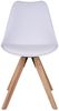 Schalenstuhl >Bergen< (2er-Set) in Weiss, Glattlederoptik - 48x86x55cm (BxHxT) Bild 5