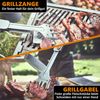 BURNHARD® Grillbesteck 4-in-1, Multitool inkl. Grillwender, Grillgabel, Grillzange und Flaschenöffner - Multi-Color - #945086 Bild 4