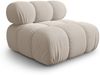 Micadoni Armloses Modul Bellis 3D-Stoff Sonic Helles Beige Bild 2