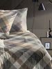 Irisette Zobel Flausch Cotton Bettwäsche 135x200 Rauten braun grau natur 8631-80 Bild 2