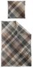 Irisette Zobel Flausch Cotton Bettwäsche 135x200 Rauten braun grau natur 8631-80 Bild 3