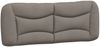 vidaXL Bett mit Matratze "Hvar" Taupe 120x200 cm Stoff 3208524 Bild 5