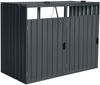 StarLine 2er Mülltonnenbox Cubi Metall 240 l Bild 2