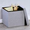 KESPER® Sitzhocker KESPER Sitzhocker-Box, grau, Deckel abnehmbar Bild 3