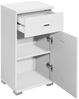 Kommode Badschrank Seitenkommode Unterschrank ca. 38 x 73 x 30 cm POOL Weiß Bild 2
