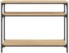 vidaXL Konsolentisch Sonoma-Eiche 100x29x75 cm Holzwerkstoff 834036 Bild 4