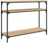 vidaXL Konsolentisch Sonoma-Eiche 100x29x75 cm Holzwerkstoff 834036 Bild 2