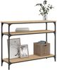 vidaXL Konsolentisch Sonoma-Eiche 100x29x75 cm Holzwerkstoff 834036 Bild 3