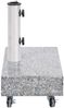 vidaXL Schirmständer Hellgrau 45x25x8,3 cm Granit 313666 Bild 4