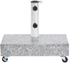vidaXL Schirmständer Hellgrau 45x25x8,3 cm Granit 313666 Bild 3