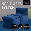 Lumaland Loungeset Modulares System erweiterbar In- & outdoor, (2-tlg), Lounge wasserfest abnehmbarer Bezug individuell kombinierbar waschbar Bild 2