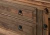 TV-Board Sheesham 220x45x50 grau geölt LEEDS #07 Bild 2