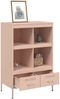 vidaXL Highboard Rosa 68x39x101,5 cm Stahl 843103 Bild 5