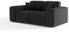 Sofa Designersofa CELES 2-Sitzer in Stoff Scala Anthrazit Bild 5