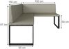 Esszimmer-Eckbank Ravon Cashmere 150 x 150 cm Vicco Bild 2