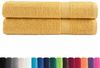 vidaXL Premium Handtücher SOLUND 2 Stk. Gold 100x200 cm 600 g/m² 137293 Bild 2