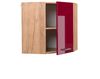 Eckhängeschrank R-Line Rot Hochglanz 57 cm Vicco Bild 4
