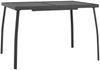 vidaXL Gartentisch Anthrazit 110x80x72 cm Stahlgitter 362733 Bild 2