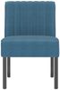 vidaXL Polsterstuhl Blau Samt 352450 Bild 3