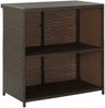 vidaXL 3-tlg. Bar Set Poly Rattan Braun 313470 Bild 5