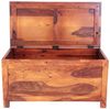 Truhe Tara 90x45x45 aus indischem Sheesham-Massivholz Bild 4