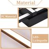 ZMH LED Deckenleuchte warmweiß modernes Design 24W 3000K Bild 5