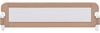 Kleinkind-Bettschutzgitter Taupe 150x42 cm Polyester Bild 3