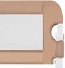Kleinkind-Bettschutzgitter Taupe 150x42 cm Polyester Bild 5