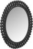 MIRRORS AND MORE 'Amelia' Dekospiegel Metall, schwarz, Ø46cm Bild 2
